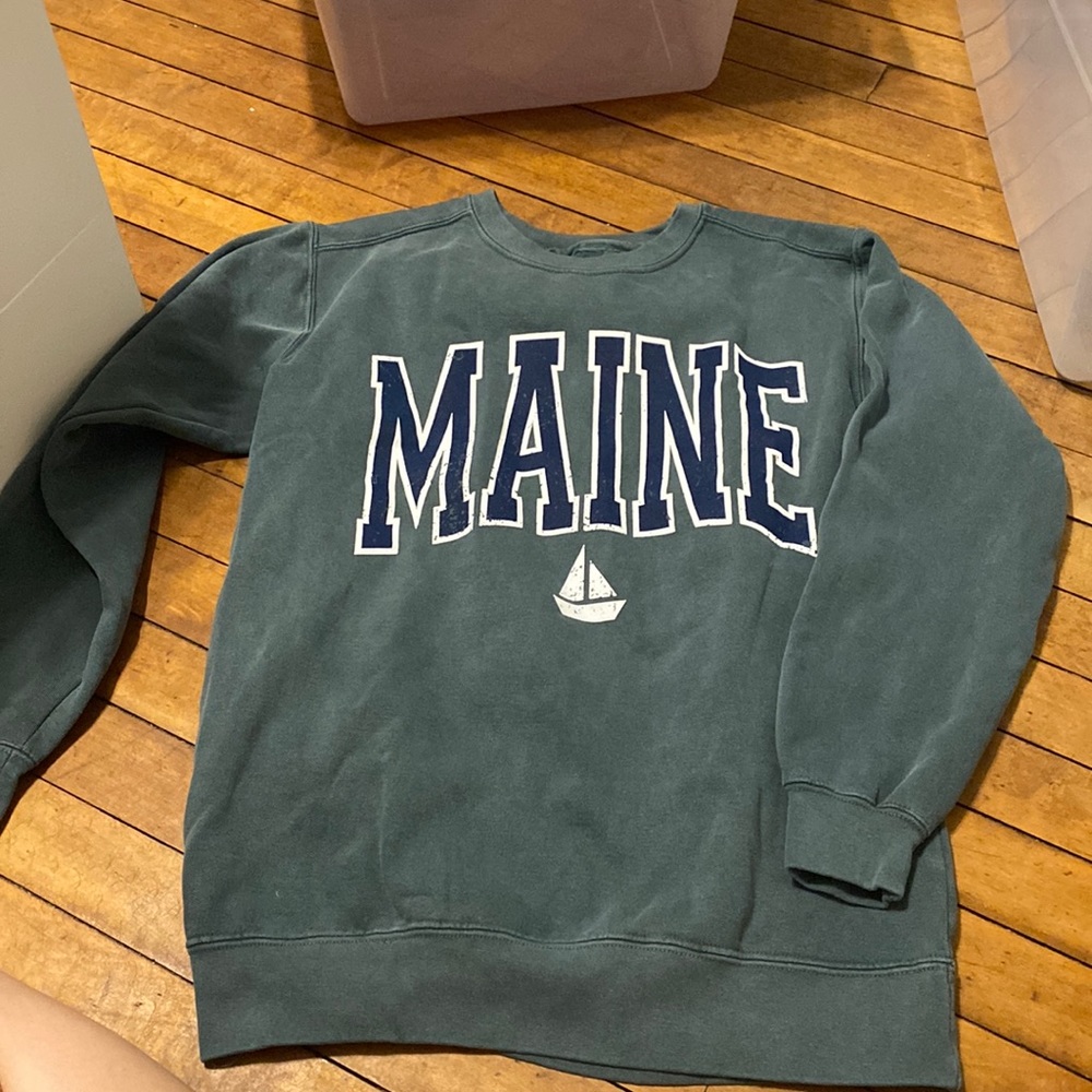 maine crewneck